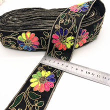 Wholesale high quality NEW FASHION EMBROIDERY LACE Lace Trimming Border